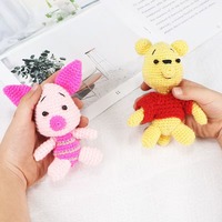 200g Benang Rajut Akrilik Katun 5 Lovers Buatan Tangan, Benang Mewah untuk Syal/Sweter, Pewarnaan Ramah Lingkungan, Bahan Daur Ulang, DIY untuk Merajut/Menjahit