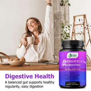 Best Seller Prebiotic Probiotic Capsules with Strengthens Microbiome Lining Probiotics Prepare Immune Function Capsules - Product Image 4