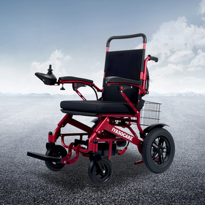 Silla <span class=keywords><strong>de</strong></span> <span class=keywords><strong>ruedas</strong></span> eléctrica plegable con batería <span class=keywords><strong>de</strong></span> litio - Product Image 3