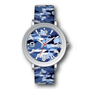 Nylon Strap Camouflage 5ATM Waterproof Custom <strong>Teenager</strong> Wrist <strong>Watch</strong> - Product Image 2