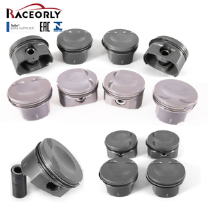 Jeu de pistons forgés Raceorly 82,5 mm pour moteur <span class=keywords><strong>VW</strong></span> Audi EA888 <span class=keywords><strong>2</strong></span>.0T 9.3/9.6 CR CGMA CPEA CPLA OE 06L107065AG 06H107065DM - Product Image 1