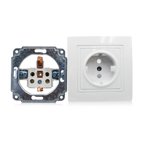 Ổ Cắm Schuko Đức Đôi Đơn Công Tắc Và Ổ Cắm Đèn Điện Tường 220V 16A Ổ Cắm Công Tắc EU - Product Image 6