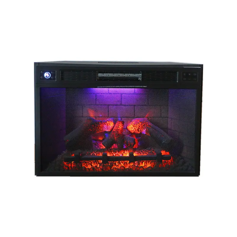 Fireplace Remote Control European-style Led Three Sides simulation flame 3D home heater electric heating steel fireplace
