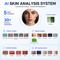 Analyseur de peau intelligent portable X avec topographie 3D et caméra Wi-Fi de qualité industrielle pour le visage et la tête – Équipement de beauté professionnel pour salon
