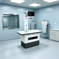 Appareil de radiographie vétérinaire portable médical, système DR, machine à rayons X haute fréquence 32 kW pour diagnostic en clinique et hôpital