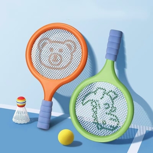 <b>Badminton</b> Racket Child Outdoor Sport Toy Fabric Tennis Racket with Flash Light Cheap Kids Toys - Product Image 2
