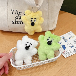 Mini formato colorato fantasia <span class=keywords><strong>ciao</strong></span> orsi <span class=keywords><strong>animali</strong></span> bambole di peluche portachiavi Anime peluche ciondolo portachiavi spille regalo per borse per bambini - Product Image 1