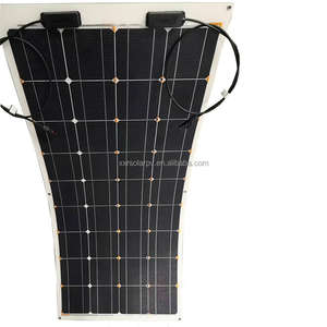Système d'énergie <span class=keywords><strong>solaire</strong></span> portable flexible monocristallin en silicium étanche personnalisé de 100 W <span class=keywords><strong>pour</strong></span> <span class=keywords><strong>camping</strong></span>-<span class=keywords><strong>car</strong></span>, <span class=keywords><strong>camping</strong></span>-<span class=keywords><strong>car</strong></span>, tente - Product Image 3