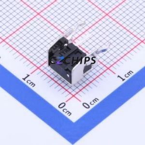 K2-1102AQ-D4CW-01 Tactile Switch Bent Lead Through Hole,6x6mm Switch 2.5N Right Angle Insert 6mm 6mm - Product Image 2