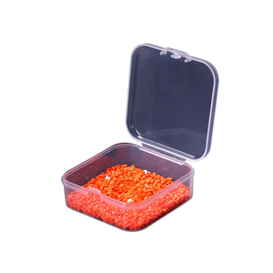 <span class=keywords><strong>Mini</strong></span> Quảng Trường Trong Suốt <span class=keywords><strong>PP</strong></span> Nhựa Có Thể Tái Chế Tùy Chỉnh Lưu Trữ <span class=keywords><strong>Container</strong></span> Cho Earbuds Bông Tai Đồ Trang Sức Viên Nang Thuốc Hộp Màu Xanh - Product Image 1