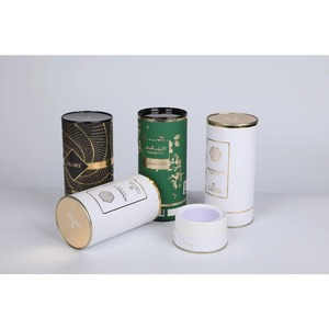 Cardboard paper tube luxury gifts cosmetics candles jewelry perfume <b>box</b> can be customized - Product Image 5
