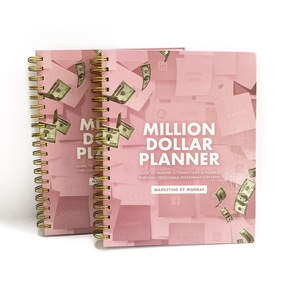 Çift Döngülü Spiral Bütçe Planlayıcı Defter Günlük Defter Bütçe Planlayıcı Özel Günlük Baskısı Özel Lüks - Product Image 1