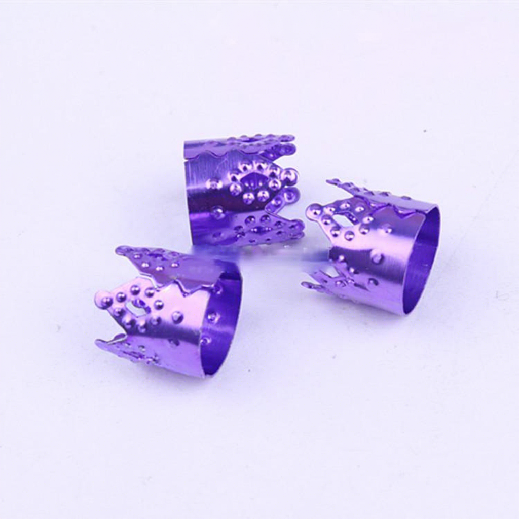 Lq216-5 purple    [50 pcs+Hair Wearer1 pcs ]