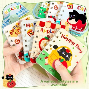 Cuaderno de Espiral Portátil con Diseño de <span class=keywords><strong>Dibujos</strong></span> <span class=keywords><strong>Animados</strong></span> X38 A7, Mini Cuaderno de Bolsillo - Product Image 1