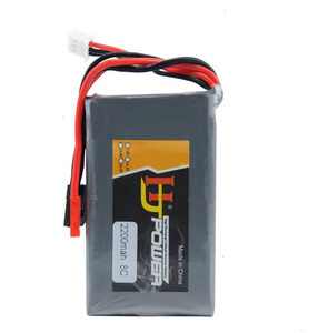 ชุดแบตเตอรี่ Lipo 2S 7.4V 2200mAh BBL1 Futaba 3P ปลั๊ก14SG 16SZ 18SZ ชาร์จได้จากระยะไกล - Product Image 4