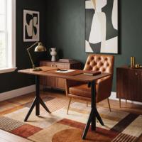 Bureau debout réglable en hauteur en fer moderne ergonomique et durable avec une capacité de 80 kg pour le bureau, la maison, le travail, l'école