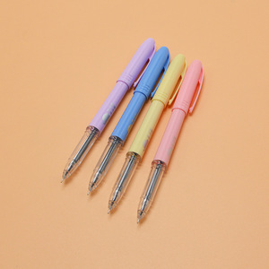 ปากกาเจลสีลูกกวาด 0.5 มม. หมึกสีดำ เปลือกพลาสติก ใช้ในสำนักงานโรงเรียน G-8025 - Product Image 1