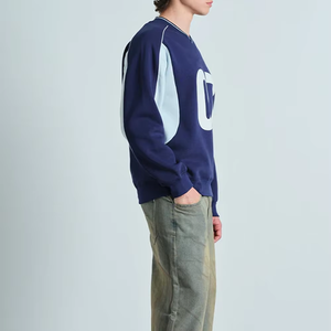 Sudadera de Alta Calidad con Cuello en V, Corte Holgado, Transpirable, Mezcla de Polialgodón, Informal, Unisex, Manga Larga, Gran Venta - Product Image 3