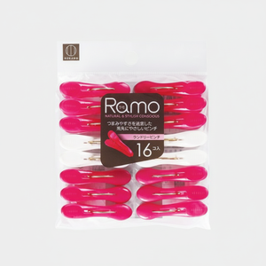 RAMO 16 pezzi Pink/bianco per biancheria spille da bucato Premium per una comoda organizzazione - Product Image 1