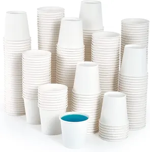 Small Paper Cups for Bathroom, 3oz Disposable Mouthwash Cups Bulk