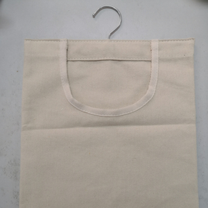 Organisateur de rangement suspendu pour sacs et pinces à linge en toile, avec crochet métallique résistant à la rouille, pour séchoir à linge - Product Image 2