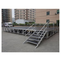 Iluminación de aluminio, actuación de baile, evento, escenario portátil, estructura de aluminio para exteriores, plataforma de escenario, accesorios de armazón