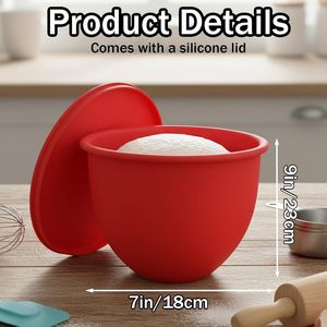 Doublure <span class=keywords><strong>de</strong></span> bol pour batteur sur socle en silicone, doublures en silicone pour les mélangeurs à tête inclinée <span class=keywords><strong>de</strong></span> 5 litres, accessoires et accessoires pour mélangeurs <span class=keywords><strong>de</strong></span> <span class=keywords><strong>cuisine</strong></span> - Product Image 3