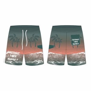 Akilex personalizado de alta calidad para hombre Deporte Swim <span class=keywords><strong>Surf</strong></span> Shorts Floral <span class=keywords><strong>Aloha</strong></span> Shorts Beach Wear - Product Image 3