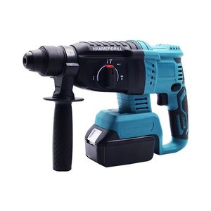 Perceuse à percussion sans fil lithium-ion SDS Plus de qualité industrielle avec 4 vitesses réglables pour murs et béton - Product Image 4