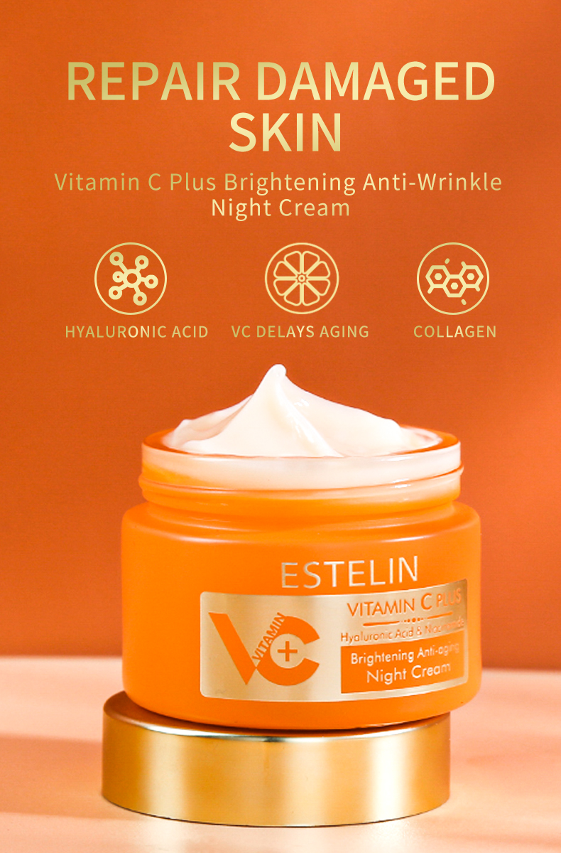 ESTELIN Niacinamide Hyaluronic Acid Vitamin C Night Cream