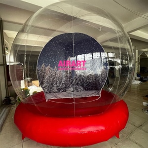 Tente gonflable en forme de globe de neige pour événements de Noël en intérieur - Product Image 4