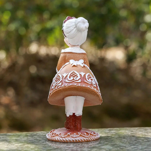 Adorabili e Moderni Ornamenti Natalizi a Forma di Babbo Natale, Statuette in Plastica di Babbo Natale in Stile Cartone Animato, Decorazioni Natalizie - Product Image 3