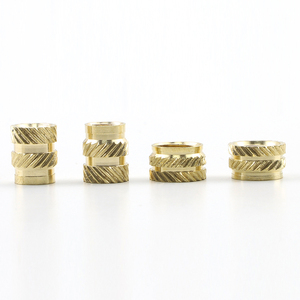 Inserts filetés en laiton à double moletage pour soudage à chaud, 10 pièces/sac, pour impression 3D, M1 M1.2 M1.4 1.6 M2 Métrique - Product Image 5
