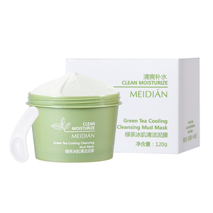 Masque Nettoyant Rafraîchissant au Thé Vert 120g – Hydratant et Purifiant – Vente en Gros Marque Privée – Soin Visage Cosmétique - Product Image 1