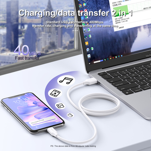 <span class=keywords><strong>Cable</strong></span> <span class=keywords><strong>Micro</strong></span> <span class=keywords><strong>USB</strong></span> Mindpure de Carga Rápida 3A, <span class=keywords><strong>Cable</strong></span> de Sincronización de Datos OFC para Teléfono Android, Kindle, Cámara, Altavoz, Banco de Energía, PSP, GPS - Product Image 5