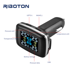 Car 3.0 USB Charger Cigarette Lighter Socket Supply Internal <b>TPMS</b> - Product Image 2
