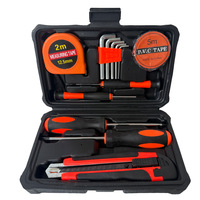 Kit d'outils multifonctionnel OEM à commande manuelle, étui rigide, idéal pour la réparation automobile et l'entretien domestique – Vente chaude