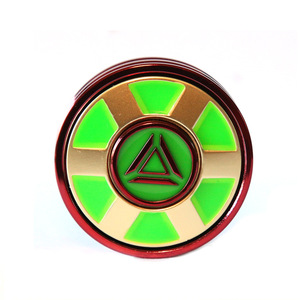 Spinner Fidget Personalizado con Forma de Corazón Luminoso, de Metal, para Aliviar el Estrés, para Uso Diario (EDC) - Product Image 1