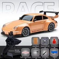 Voiture RC 4x4 de drift 1:24 2.4GHz Édition Limitée - Lumières LED, cascades, drift, course haute vitesse, jouet pour garçon, cadeau