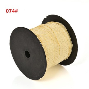 6mm 100y ropa artesanal PVC lentejuelas accesorios surtido colores disfraz vestido bolsa sombrero con cuentas encaje adornos redondo cordón plano lentejuelas - Product Image 5