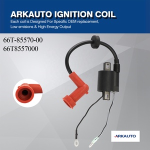 Bobina de Encendido ARKAUTO 66T-85570-00 66T8557000 para Motor Fuera de Borda <span class=keywords><strong>Yamaha</strong></span> 40hp 40X E40X M(W/T)<span class=keywords><strong>HS</strong></span>/L MHL - Product Image 4