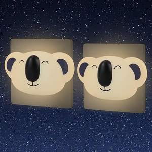 2024 lampu malam LED indah lucu dengan cahaya lembut di kelinci kucing Koala ternak desain kartun untuk kamar anak-anak atau ruang cuci <span class=keywords><strong>PL</strong></span> - Product Image 6