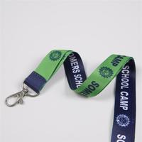 CH Wholesale Sublimation Printing Polyester Lanyards With Logo Custom Certification Keychain OEM ODM ECO Promotion Event Gifts