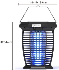 เครื่องดักยุงพลังงานแสงอาทิตย์ เครื่องดักยุงกลางแจ้งในร่ม, เครื่องดักยุง 3-in-1 พร้อมไฟกลางคืน, เครื่องดักยุงไฟฟ้าไร้สาย - Product Image 6