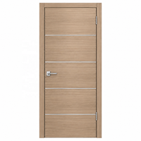 Ensemble de poignées et de serrures à charnières cachées en bois massif PSL OEM pour porte intérieure d'appartement