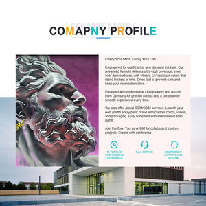 Peinture en aérosol polyvalente à base d'eau - Adhère à de multiples surfaces, nettoyage facile avec du savon et de l'eau - Product Image 6