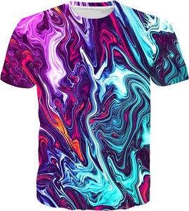 Fitspi Unisex 3D impresión camisetas Casual manga corta gráfico camisetas divertidas verano Tops camisetas hombres mujeres camisetas - Product Image 6