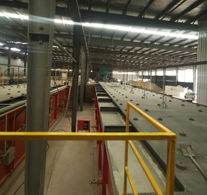 Kompletter Satz SPS-gesteuerter Ton ziegel fabrik ausrüstung für die voll automatische Braten ofen produktion - Product Image 3