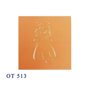 Top Trending Princess Brave 3D Pop Laser Cut Tarjeta de felicitación hecha a mano en Vietnam Diseño personalizado Recuerdo de papel creativo al por mayor - Product Image 4