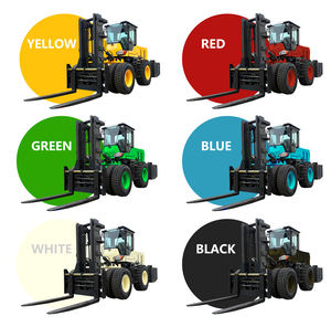 Carrello Elevatore Diesel 4x4 da 3 Tonnellate con Montante in Acciaio per Tutti i Terreni, Fuoristrada, per Uso in Ristoranti, Garanzia 1 Anno - Product Image 5